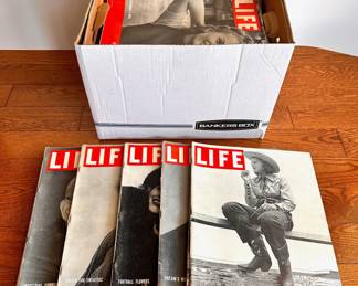 Over 40 Vintage 1939 & 1940s Life Magazines
Lot #: 47