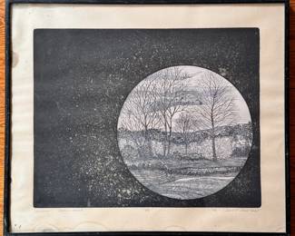 Patrick Parise (1980) Limited Edition Etching & Aquatint "Microcosm" Signed & Numbered
Lot #: 52
