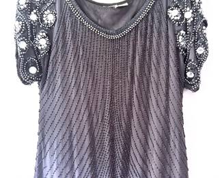 Vintage 1980s 100 Percent Silk Beaded Dress Gown
Lot #: 41