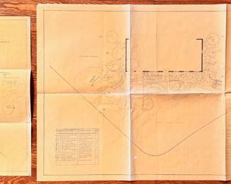 2 Vintage Landscaping Blueprint Drawings (1974 & 1975)
Lot #: 145