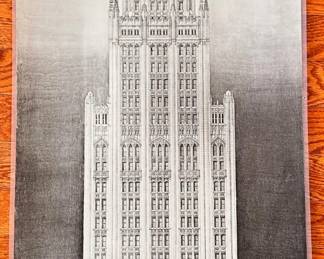 Competition For The New Chicago Tribune Building Laminated Poster
Lot #: 101