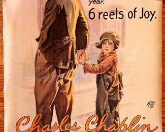 1990 Charlie Chaplin's The Kid Lithograph Reproduction Movie Poster
Lot #: 55
