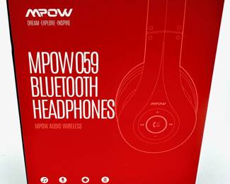 New In Box MPOW 059 Bluetooth Headphones Model BH059A
Lot #: 125