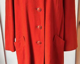Vintage Custom By Bromleigh Wool Blend Women's Coat With Decorative Buttons
Lot #: 44