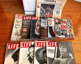 Over 30 Vintage 1940s Life Magazines & A Few From Later Decades
Lot #: 46