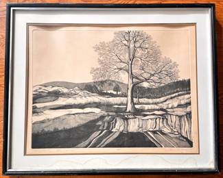 Patrick Parise (1980) Limited Edition Etching & Aquatint "Inner Visions" Signed & Numbered
Lot #: 49
