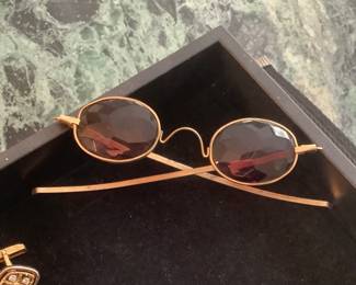 Faceted "Woodstock" Amethyst Sunglasses