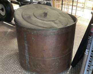Large Copper Bucket