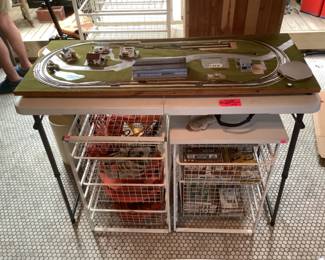 Train time!!! Marklin 8966 Track and various components.