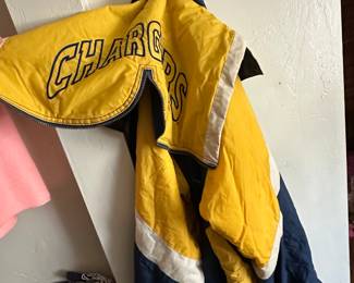 ols school chargers jacket 