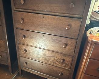 dark wood dresser