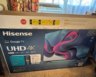 New Tv, still in box