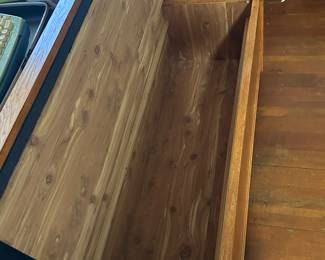 cedar chest