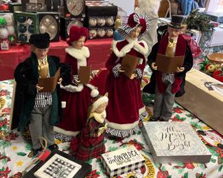 More carolers