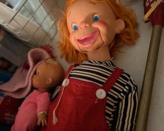 Vintage Otis O'Brien Ventriloquist Dummy