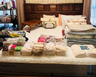Pillows, Comforters, Blankets