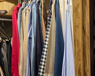 Mens Shirts- Some Pearl Snaps - most dry cleaned & starched