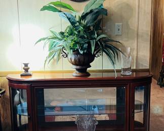 Low Profile Curio Cabinet
