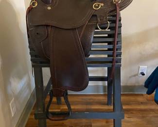 Leather Saddle - $100