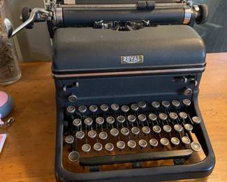 Vintage Royal Typewriter - $125