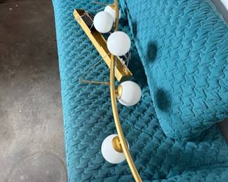 West Elm ceiling light (one globe has a little crack but is fine)