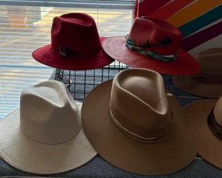 Stunning collection of hats - all beautifully made