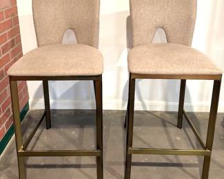 Pair of counter-height bar stools 