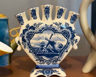 Collectible Royal Delft Blue vase