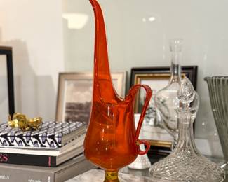 Vintage MCM glass - a real statement piece