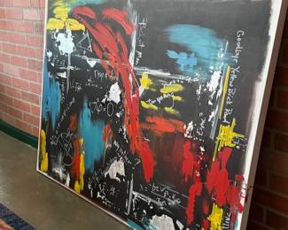 Original 48" oil by local artist Deb Otto