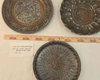  02 MIDDLE EASTERN ANTIQUE TRAYS