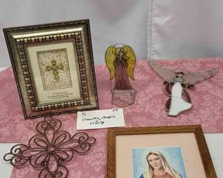 CRUCIFIX, ANGELS MARY