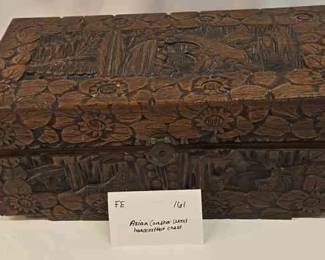 ASIAN CAMPHOR WOOD HANCRAFTED CHEST
