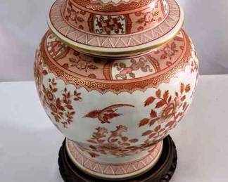 ANTIQUE LARGE PORCELAINE DE PARIS GINGER JAR
