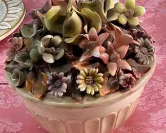 ITALIAN CAPODIMONTEL AND OTHER ITEMS FROM ITALY