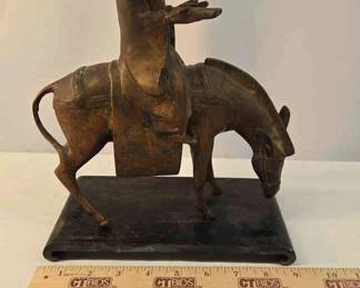  05 VINTAGE BRONZE JAPANESE WISE MAN