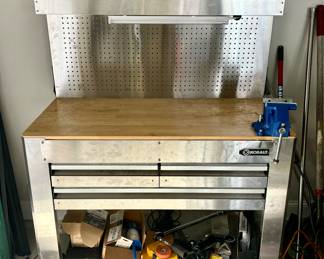 Kobalt work bench 3-Drawer Stainless Steel work bench