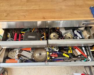 Kobalt work bench 3-Drawer Stainless Steel work bench