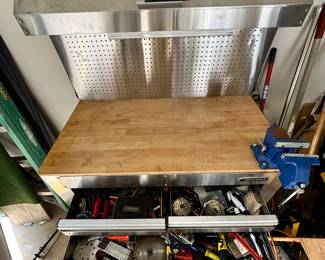 Kobalt work bench 3-Drawer Stainless Steel work bench