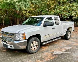2013 Chevrolet Silverado 1500 Pickup, 4x4, Extended Cab, LT 4-Door, 6 1/2 ft bed, V8, Flex Fuel, 5.3 Liter, 4WD