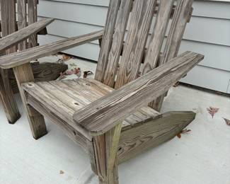 Pair of Adirondack Chairs - good condition.