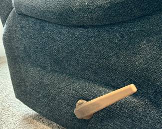 Charcoal grey recliner