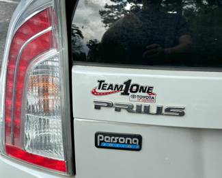 2015 Toyota Prius Hatchback 4-Cyl, Hybrid, 1.8 Liter, Automatic Transmission, White w/Black Leather Interior, 156,000 miles