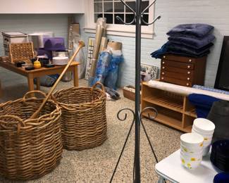 Huge rattan baskets