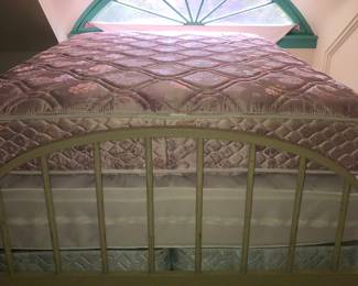 Queen bed $150, extra mattress $50