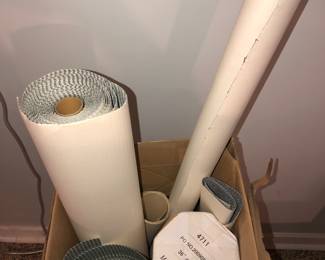 Wall paper remnants