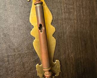 Antique brass Mezuzah (no prayer)
$100