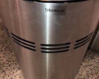 2 Blomus kitchen trash cans