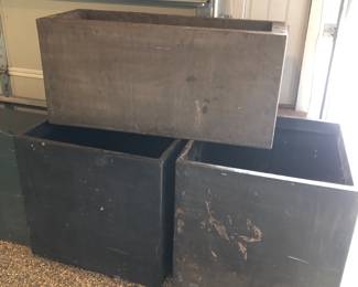 Resin planters $50 ea., top one sold