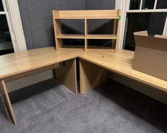 Crate & Barrel desk suite $150
